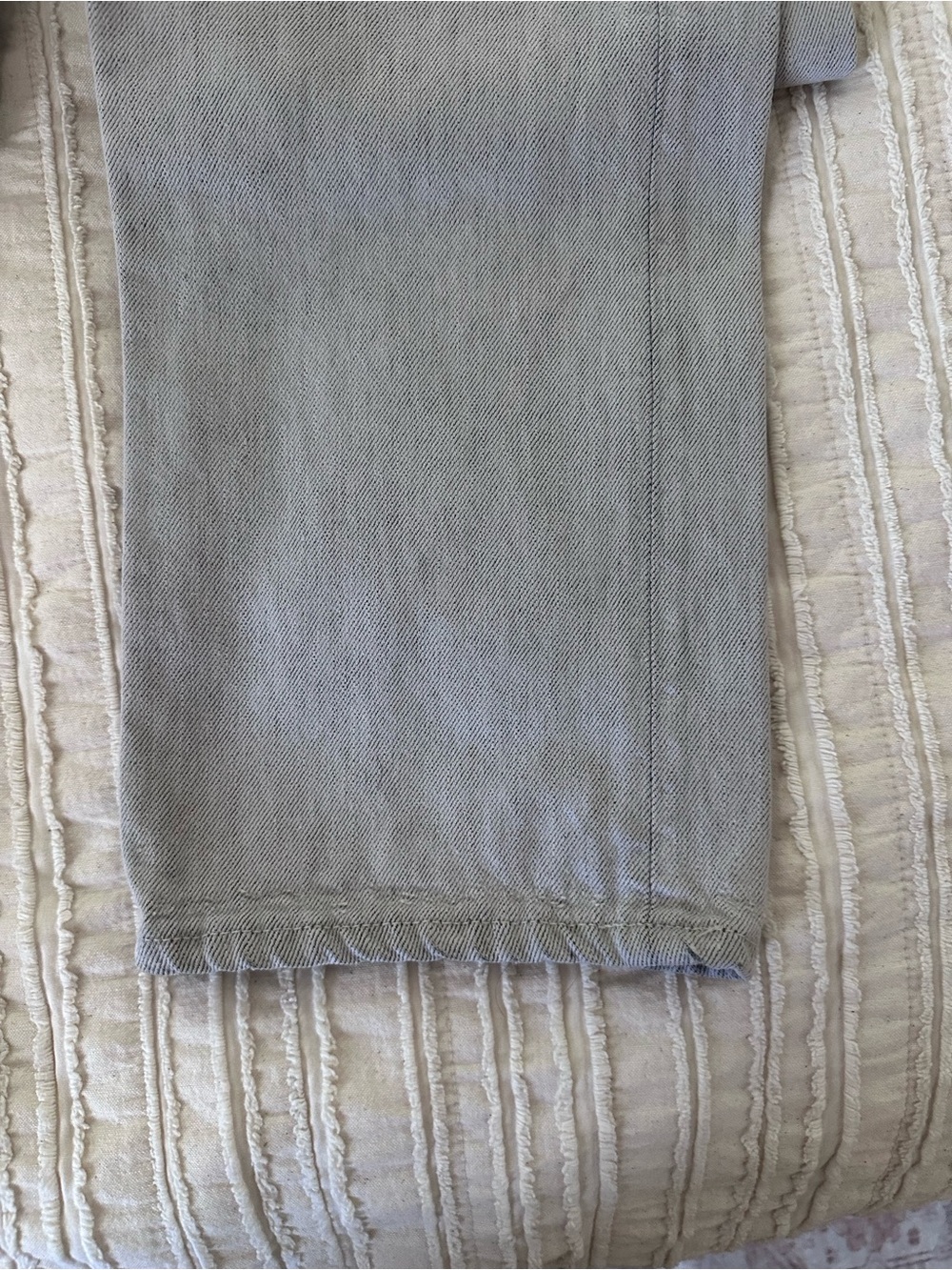 Men's Grey Straight-Leg Pants - Picture 4 of 6
